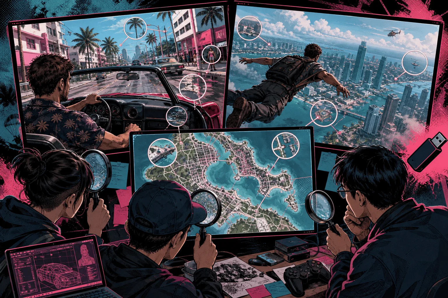 GTA 6 最新泄露事件：10 幅漫画看懂全经过 — 图 3