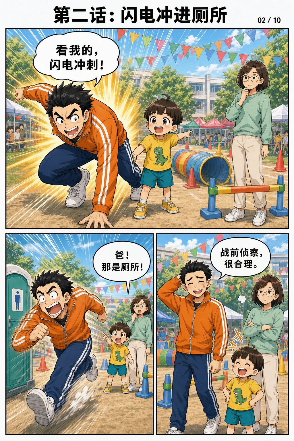 老爸，今天你当小孩！，第2张