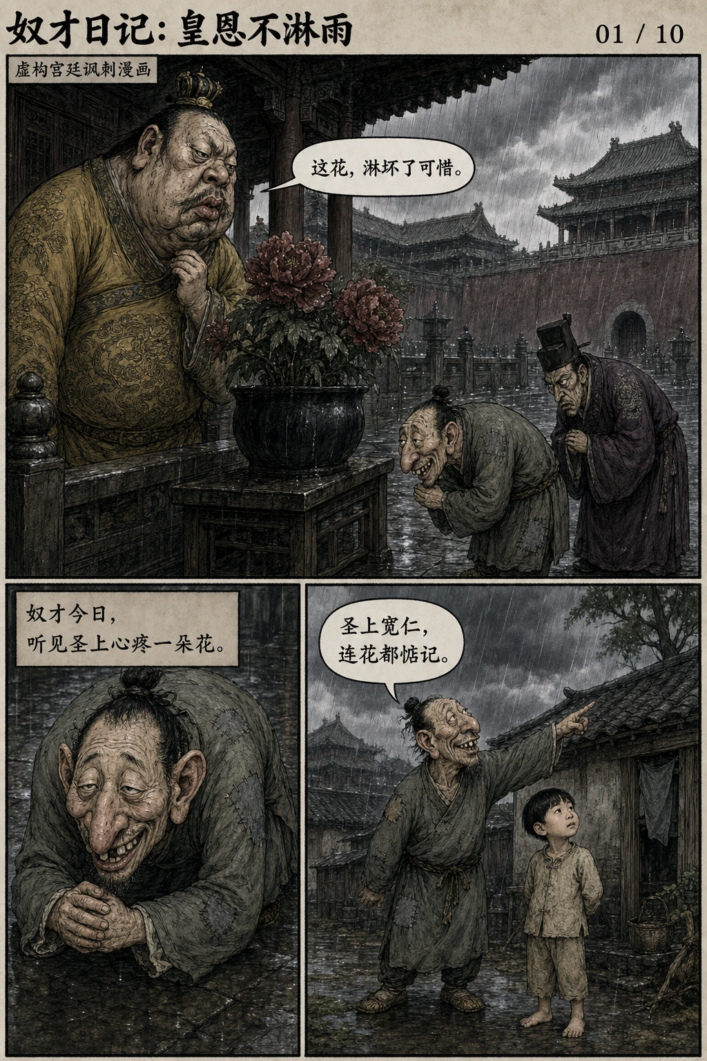 奴才日记：皇恩不淋雨，第1张